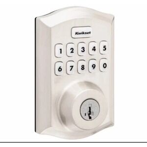 Kwikset Home Connect 620 Z-Wave Smart Entry Door Deadbolt Lock Satin Nickel READ